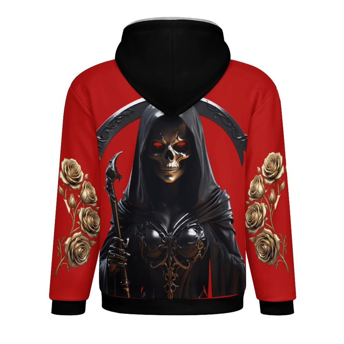 Reaping Near You-Double Layer Fleece Hoodie