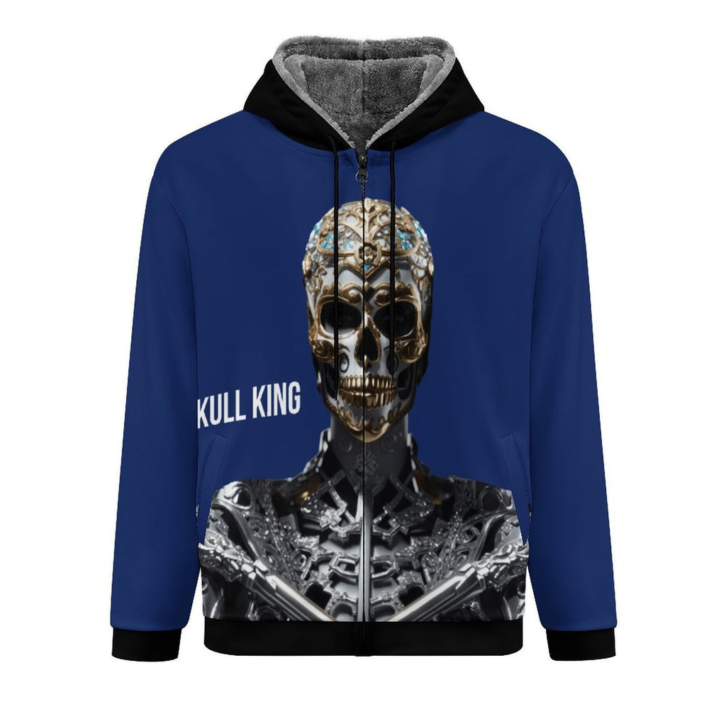 Skeleton Crew-Double Layer Fleece Hoodie