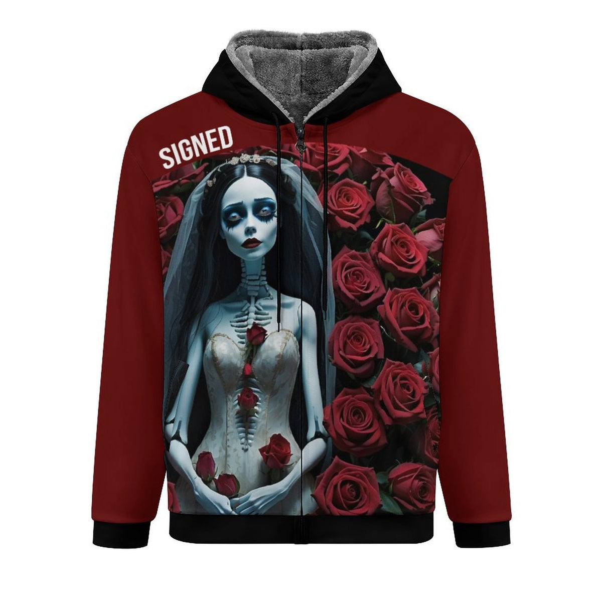 Signed / Sealed-Double Layer Fleece  Hoodie