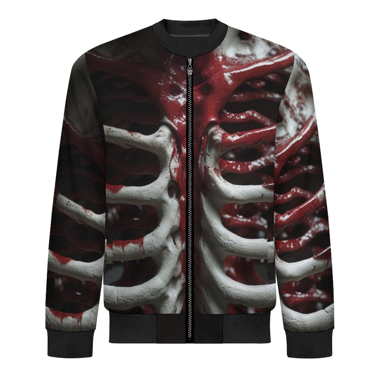 Ribbed-Casual Bomber