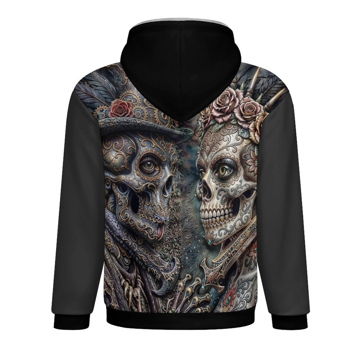 Beautifully Toxic-Double Layer Fleece Hoodie